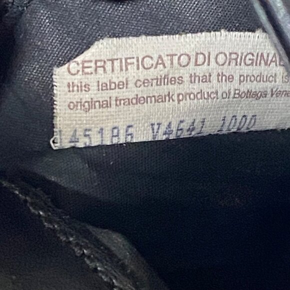 Bottega Veneta Intrecciato Leather Pouchette Clutch in Black - Picture 10 of 10